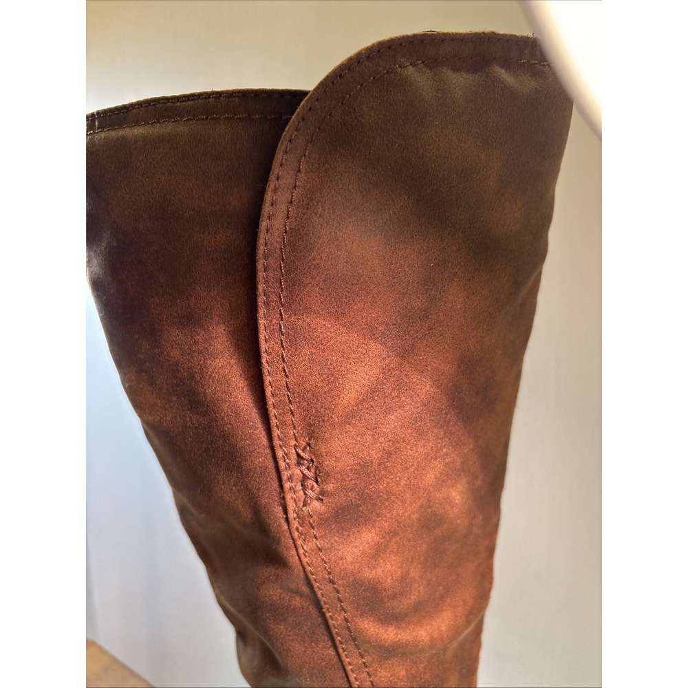 Sugar Women's Prima Soft Textured Boot Brown Fabric 8.5M - Picture 9 of 16